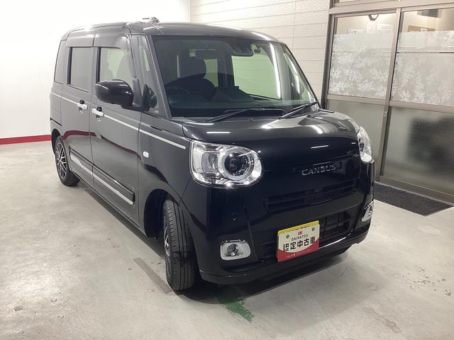 ムーヴキャンバスセオリーＧ衝突被害軽減ブレーキ　横滑り防止装置　オートハイビーム　アイドリングストップ　ステアリングスイッチ　オートライト　キーフリー　オートエアコン　ナビ　ドラレコ　パノラマカメラ　ＥＴＣ　マット　バイザー（岐阜県）の中古車