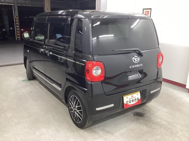 ムーヴキャンバスセオリーＧ衝突被害軽減ブレーキ　横滑り防止装置　オートハイビーム　アイドリングストップ　ステアリングスイッチ　オートライト　キーフリー　オートエアコン　ナビ　ドラレコ　パノラマカメラ　ＥＴＣ　マット　バイザー（岐阜県）の中古車