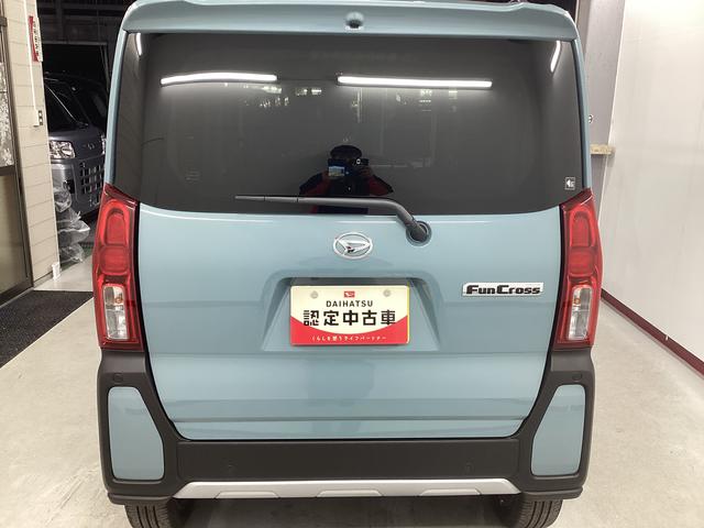 タントファンクロスターボ衝突被害軽減ブレーキ　横滑り防止装置　４ＷＤ　オートハイビーム　アイドリングストップ　ステアリングスイッチ　オートライト　キーフリー　オートエアコン　ナビ　ドラレコ　パノラマカメラ　ＥＴＣ　マット（岐阜県）の中古車