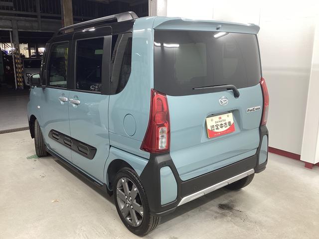 タントファンクロスターボ衝突被害軽減ブレーキ　横滑り防止装置　４ＷＤ　オートハイビーム　アイドリングストップ　ステアリングスイッチ　オートライト　キーフリー　オートエアコン　ナビ　ドラレコ　パノラマカメラ　ＥＴＣ　マット（岐阜県）の中古車