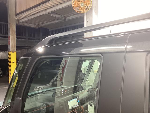 タントファンクロスターボ衝突被害軽減ブレーキ　横滑り防止装置　４ＷＤ　オートハイビーム　アイドリングストップ　ステアリングスイッチ　オートライト　キーフリー　オートエアコン　ナビ　ドラレコ　パノラマカメラ　ＥＴＣ　マット（岐阜県）の中古車