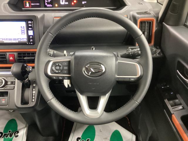 タントファンクロスターボ衝突被害軽減ブレーキ　横滑り防止装置　４ＷＤ　オートハイビーム　アイドリングストップ　ステアリングスイッチ　オートライト　キーフリー　オートエアコン　ナビ　ドラレコ　パノラマカメラ　ＥＴＣ　マット（岐阜県）の中古車