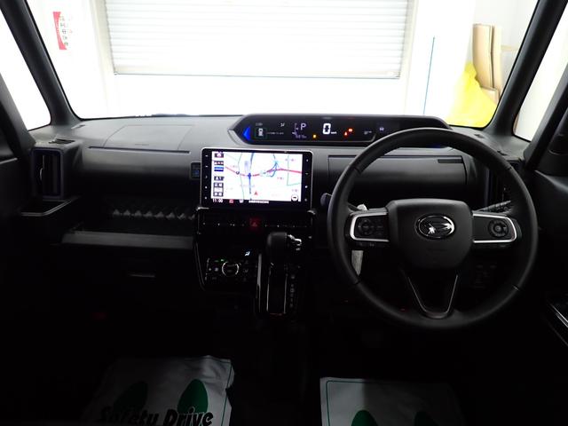 タントカスタムＲＳスタイルセレクション衝突被害軽減ブレーキ　横滑り防止装置　オートハイビーム　アイドリングストップ　ステアリングスイッチ　オートライト　キーフリー　オートエアコン　ナビ　ドラレコ　バックカメラ　ＥＴＣ　マット　バイザー（岐阜県）の中古車