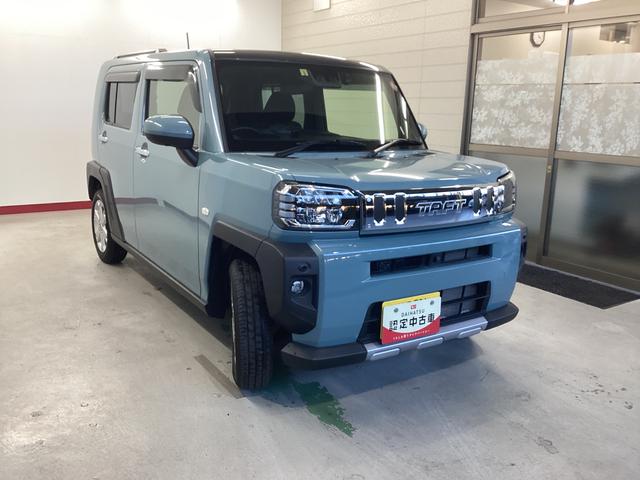 タフトＧ　クロムベンチャー衝突被害軽減ブレーキ　横滑り防止装置　オートハイビーム　アイドリングストップ　ステアリングスイッチ　オートライト　キーフリーシステム　オートエアコン　ナビ　ドラレコ　パノラマカメラ　マット　バイザー（岐阜県）の中古車