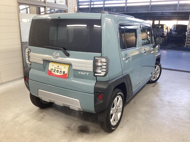 タフトＧ　クロムベンチャー衝突被害軽減ブレーキ　横滑り防止装置　オートハイビーム　アイドリングストップ　ステアリングスイッチ　オートライト　キーフリーシステム　オートエアコン　ナビ　ドラレコ　パノラマカメラ　マット　バイザー（岐阜県）の中古車