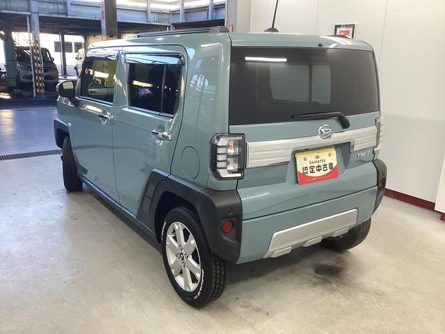 タフトＧ　クロムベンチャー衝突被害軽減ブレーキ　横滑り防止装置　オートハイビーム　アイドリングストップ　ステアリングスイッチ　オートライト　キーフリーシステム　オートエアコン　ナビ　ドラレコ　パノラマカメラ　マット　バイザー（岐阜県）の中古車