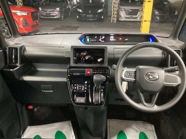 タントカスタムＸ衝突被害軽減ブレーキ　横滑り防止装置　オートハイビーム　アイドリングストップ　ステアリングスイッチ　オートライト　キーフリーシステム　オートエアコン　パノラマカメラ　マット　バイザー（岐阜県）の中古車