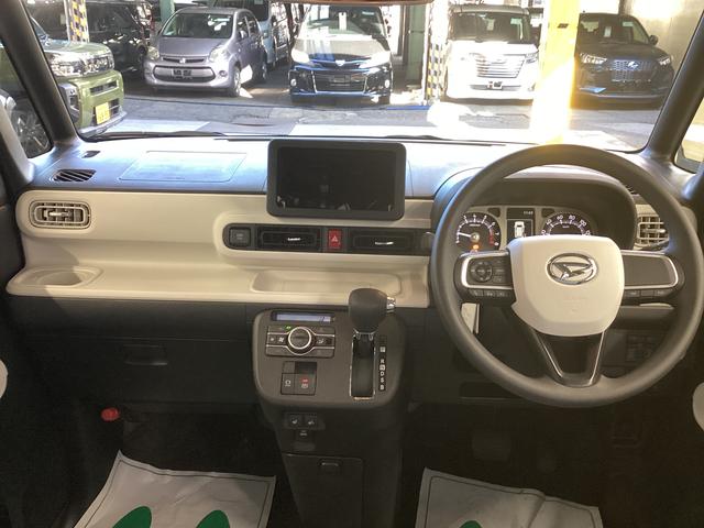 ムーヴキャンバスストライプスＧ衝突被害軽減ブレーキ　横滑り防止装置　オートハイビーム　アイドリングストップ　ステアリングスイッチ　オートライト　キーフリーシステム　オートエアコン　パノラマカメラ　マット　バイザー（岐阜県）の中古車