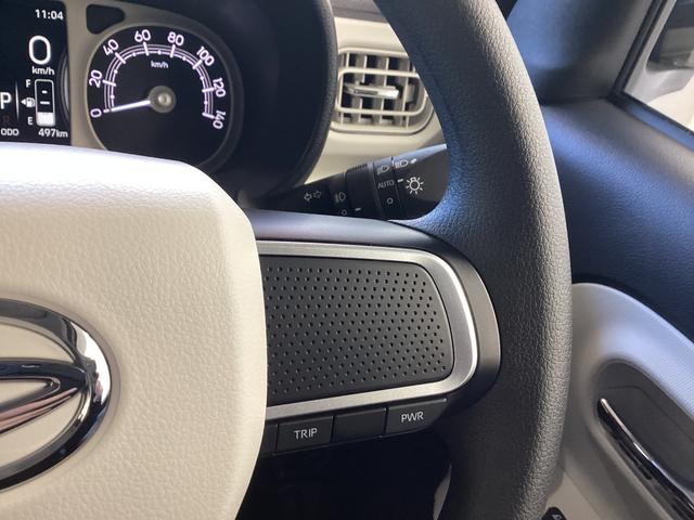 ムーヴキャンバスストライプスＧ衝突被害軽減ブレーキ　横滑り防止装置　オートハイビーム　アイドリングストップ　ステアリングスイッチ　オートライト　キーフリーシステム　オートエアコン　パノラマカメラ　マット　バイザー（岐阜県）の中古車