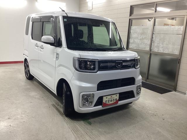 ウェイクＧターボリミテッドＳＡIII衝突被害軽減ブレーキ　横滑り防止装置　オートハイビーム　アイドリングストップ　ステアリングスイッチ　オートライト　キーフリー　オートエアコン　ナビ　ドラレコ　パノラマカメラ　ＥＴＣ　マット　バイザー（岐阜県）の中古車