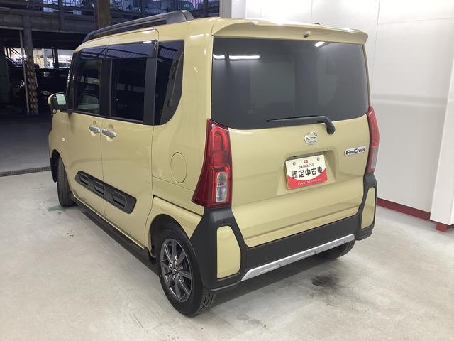 タントファンクロス衝突被害軽減ブレーキ　横滑り防止装置　オートハイビーム　アイドリングストップ　ステアリングスイッチ　オートライト　キーフリーシステム　オートエアコン　パノラマカメラ　マット　バイザー（岐阜県）の中古車