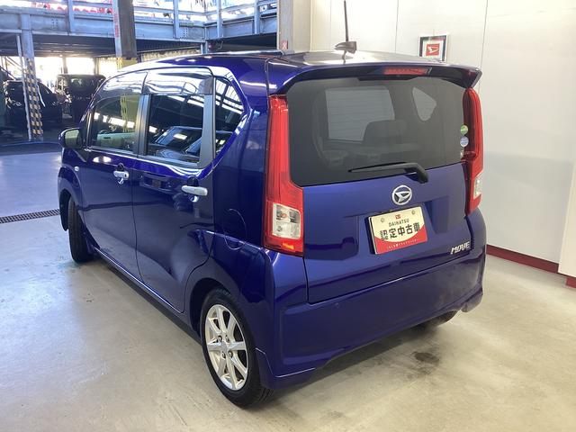 ムーヴXターボ SA衝突被害軽減ブレーキ 横滑り防止装置 アイドリングストップ ステアリングスイッチ オートライト キーフリーシステム オートエアコン ナビ バックカメラ マット バイザー(岐阜県)の中古車