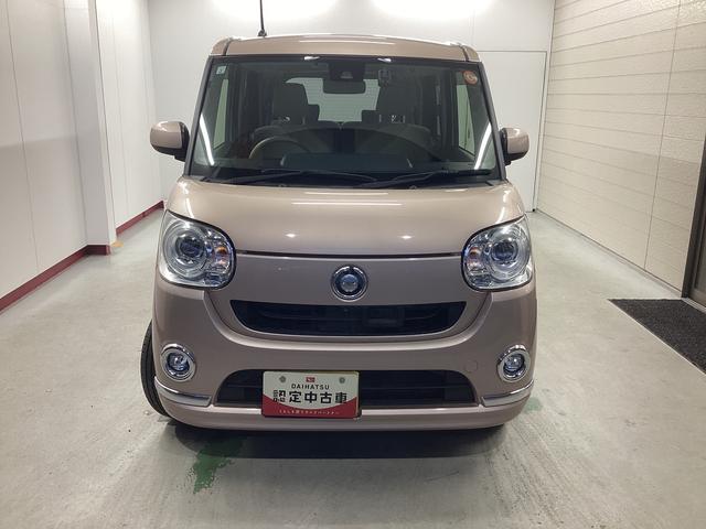 ムーヴキャンバスＧメイクアップ　ＳＡII衝突被害軽減ブレーキ　横滑り防止装置　アイドリングストップ　ステアリングスイッチ　オートライト　キーフリーシステム　オートエアコン　ナビ　ドラレコ　パノラマカメラ　ＥＴＣ　マット　バイザー（岐阜県）の中古車