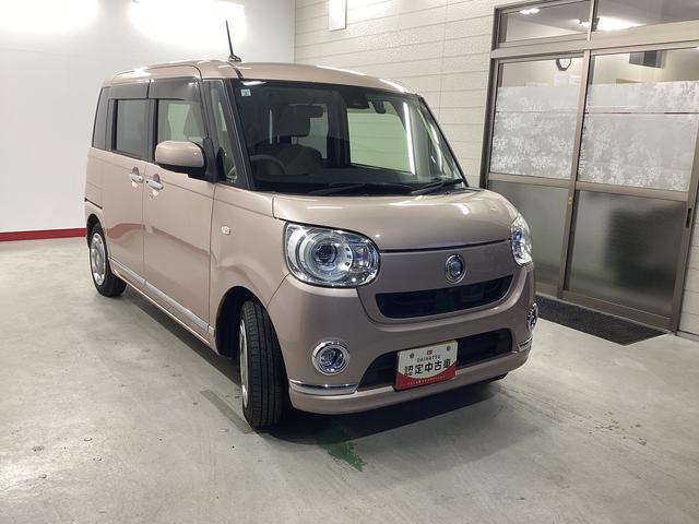 ムーヴキャンバスＧメイクアップ　ＳＡII衝突被害軽減ブレーキ　横滑り防止装置　アイドリングストップ　ステアリングスイッチ　オートライト　キーフリーシステム　オートエアコン　ナビ　ドラレコ　パノラマカメラ　ＥＴＣ　マット　バイザー（岐阜県）の中古車