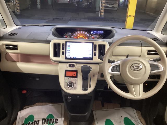 ムーヴキャンバスＧメイクアップ　ＳＡII衝突被害軽減ブレーキ　横滑り防止装置　アイドリングストップ　ステアリングスイッチ　オートライト　キーフリーシステム　オートエアコン　ナビ　ドラレコ　パノラマカメラ　ＥＴＣ　マット　バイザー（岐阜県）の中古車