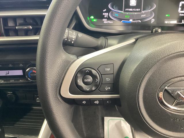 ロッキーＸ　ＨＥＶ衝突被害軽減ブレーキ　横滑り防止装置　オートハイビーム　アイドリングストップ　ステアリングスイッチ　オートライト　キーフリー　オートエアコン　ナビ　ドラレコ　パノラマカメラ　ＥＴＣ　マット　バイザー（岐阜県）の中古車