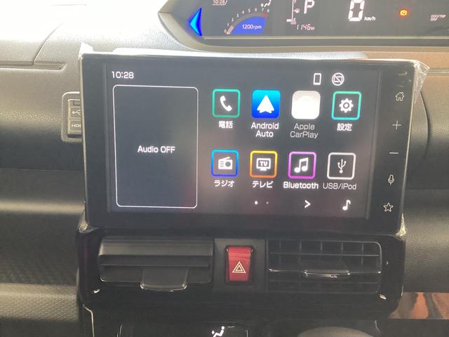 タントカスタムＸ衝突被害軽減ブレーキ　横滑り防止装置　オートハイビーム　アイドリングストップ　ステアリングスイッチ　オートライト　キーフリーシステム　オートエアコン　ディスプレイオーディオ　バックカメラ（岐阜県）の中古車