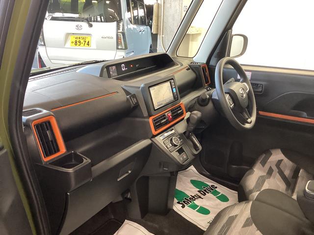 タントファンクロス衝突被害軽減ブレーキ 横滑り防止装置 オートハイビーム アイドリングストップ ステアリングスイッチ オートライト キーフリー オートエアコン ナビ ドラレコ パノラマカメラ ETC マット(岐阜県)の中古車