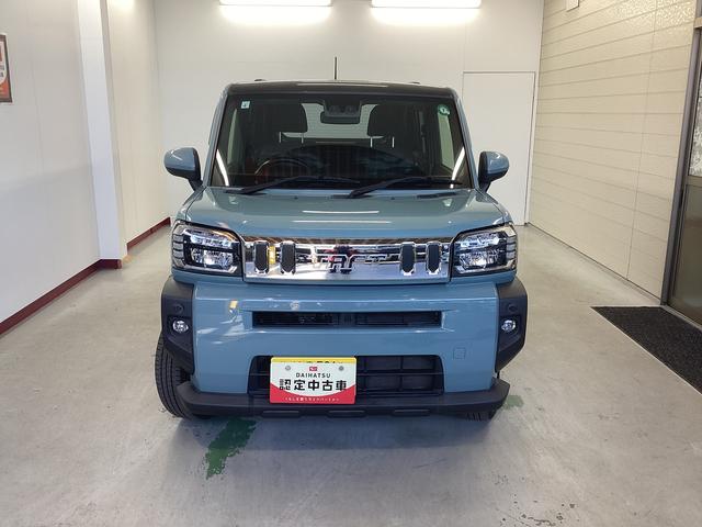 タフトＧ衝突被害軽減ブレーキ　横滑り防止装置　オートハイビーム　アイドリングストップ　ステアリングスイッチ　オートライト　キーフリーシステム　オートエアコン　ナビ　バックカメラ　マット　バイザー（岐阜県）の中古車