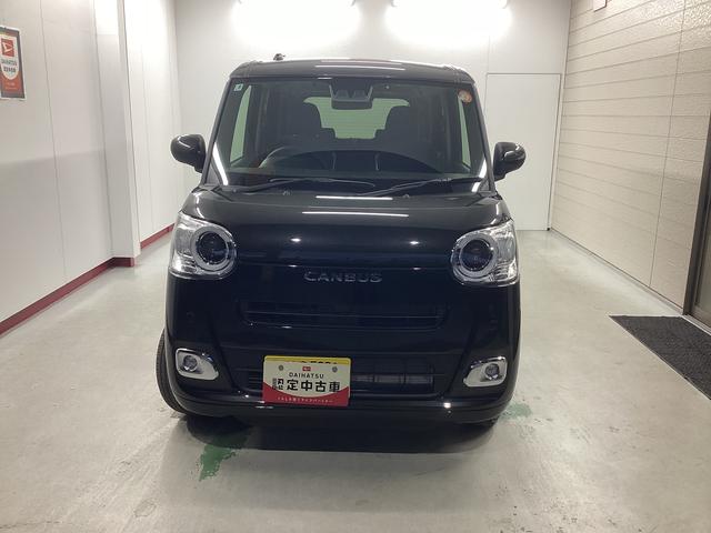 ムーヴキャンバスセオリーG衝突被害軽減ブレーキ 横滑り防止装置 4WD オートハイビーム アイドリングストップ ステアリングスイッチ オートライト キーフリー オートエアコン ナビ ドラレコ バックカメラ ETC マット(岐阜県)の中古車