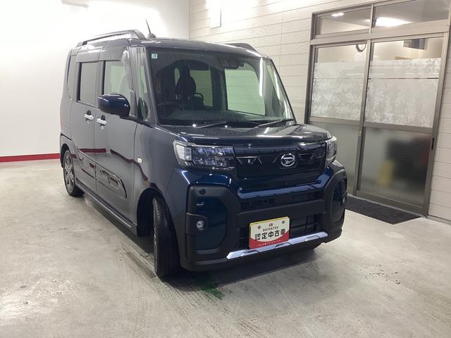 タントファンクロスターボ衝突被害軽減ブレーキ　横滑り防止装置　オートハイビーム　アイドリングストップ　ステアリングスイッチ　オートライト　キーフリー　オートエアコン　ナビ　ドラレコ　パノラマカメラ　ＥＴＣ　マットバイザー（岐阜県）の中古車