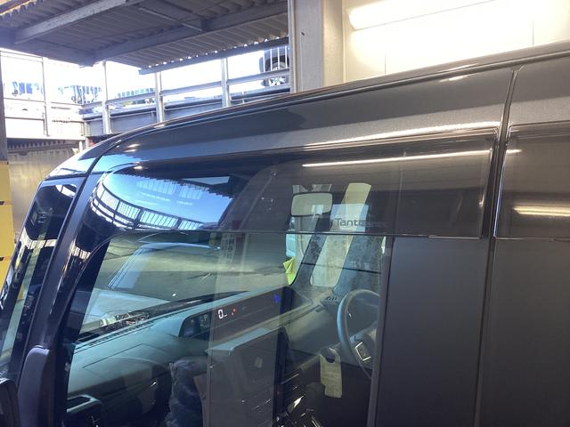 タントカスタムＸ衝突被害軽減ブレーキ　横滑り防止装置　オートハイビーム　アイドリングストップ　ステアリングスイッチ　オートライト　キーフリーシステム　オートエアコン　パノラマカメラ　マット　バイザー（岐阜県）の中古車