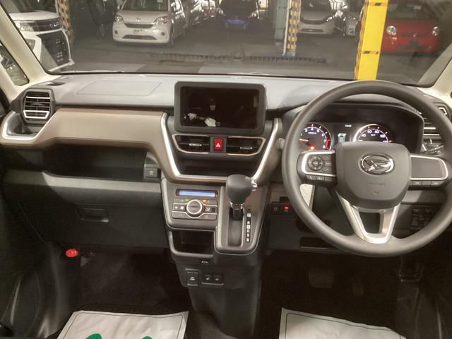 ムーヴＧ衝突被害軽減ブレーキ　横滑り防止装置　オートハイビーム　アイドリングストップ　ステアリングスイッチ　オートライト　キーフリーシステム　オートエアコン　バックカメラ　マット（岐阜県）の中古車