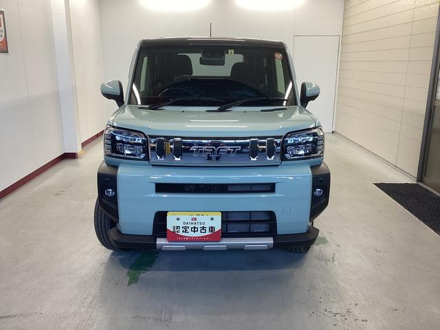 タフトG クロムベンチャー衝突被害軽減ブレーキ 横滑り防止装置 4WD オートハイビーム アイドリングストップ ステアリングスイッチ オートライト キーフリーシステム モニター付きオーディオ パノラマカメラ マット バイザー(岐阜県)の中古車