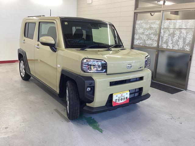 タフトＧ衝突被害軽減ブレーキ　横滑り防止装置　オートハイビーム　アイドリングストップ　ステアリングスイッチ　オートライト　キーフリー　オートエアコン　ディスプレイオーディオ　ドラレコ　バックカメラ　マット（岐阜県）の中古車