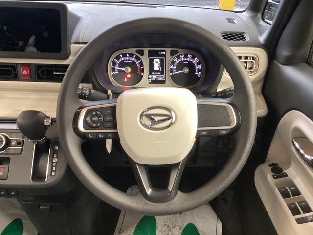 ムーヴキャンバスストライプスＧ衝突被害軽減ブレーキ　横滑り防止装置　オートハイビーム　アイドリングストップ　ステアリングスイッチ　オートライト　キーフリーシステム　オートエアコン　パノラマカメラ　バイザー（岐阜県）の中古車