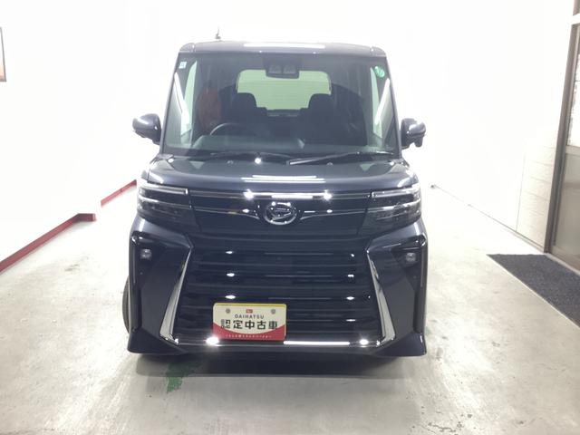 タントカスタムＸ衝突被害軽減ブレーキ　横滑り防止装置　オートハイビーム　アイドリングストップ　ステアリングスイッチ　オートライト　キーフリーシステム　オートエアコン　パノラマカメラ（岐阜県）の中古車