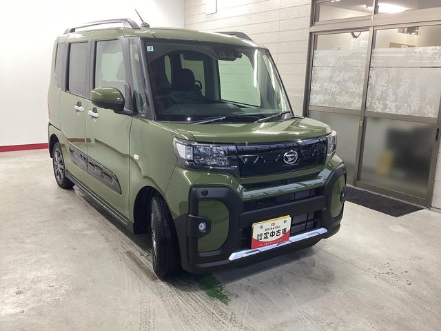 タントファンクロス衝突被害軽減ブレーキ　横滑り防止装置　オートハイビーム　アイドリングストップ　ステアリングスイッチ　オートライト　キーフリーシステム　オートエアコン　ナビ　ドラレコ　パノラマカメラ　ＥＴＣ　マット（岐阜県）の中古車