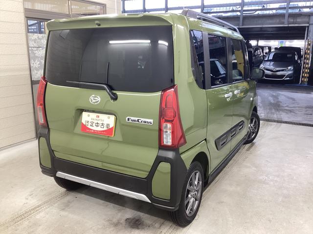 タントファンクロス衝突被害軽減ブレーキ　横滑り防止装置　オートハイビーム　アイドリングストップ　ステアリングスイッチ　オートライト　キーフリーシステム　オートエアコン　ナビ　ドラレコ　パノラマカメラ　ＥＴＣ　マット（岐阜県）の中古車