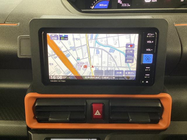 タントファンクロス衝突被害軽減ブレーキ　横滑り防止装置　オートハイビーム　アイドリングストップ　ステアリングスイッチ　オートライト　キーフリーシステム　オートエアコン　ナビ　ドラレコ　パノラマカメラ　ＥＴＣ　マット（岐阜県）の中古車