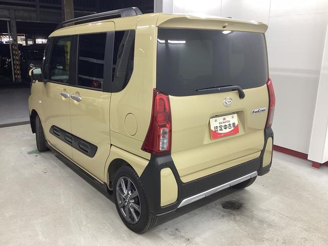 タントファンクロス衝突被害軽減ブレーキ 横滑り防止装置 オートハイビーム アイドリングストップ ステアリングスイッチ オートライト キーフリーシステム オートエアコン ナビ ドラレコ パノラマカメラ ETC マット(岐阜県)の中古車