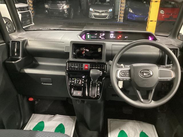 タントカスタムX衝突被害軽減ブレーキ 横滑り防止装置 オートハイビーム アイドリングストップ ステアリングスイッチ オートライト キーフリーシステム オートエアコン パノラマカメラ マット バイザー(岐阜県)の中古車