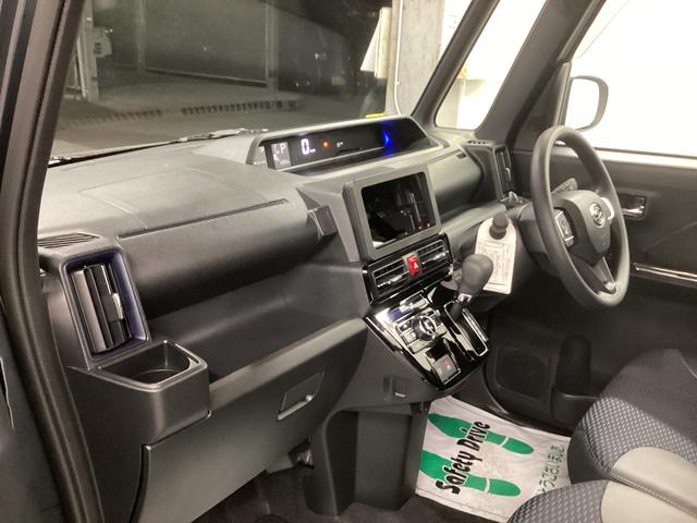 タントカスタムＸ衝突被害軽減ブレーキ　横滑り防止装置　オートハイビーム　アイドリングストップ　ステアリングスイッチ　オートライト　キーフリーシステム　オートエアコン　パノラマカメラ　マット　バイザー（岐阜県）の中古車