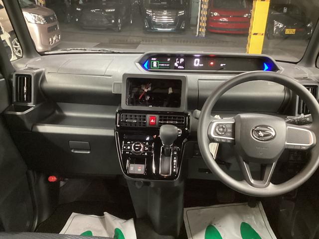 タントカスタムＸ衝突被害軽減ブレーキ　横滑り防止装置　オートハイビーム　アイドリングストップ　ステアリングスイッチ　オートライト　キーフリーシステム　オートエアコン　パノラマカメラ　マット　バイザー（岐阜県）の中古車