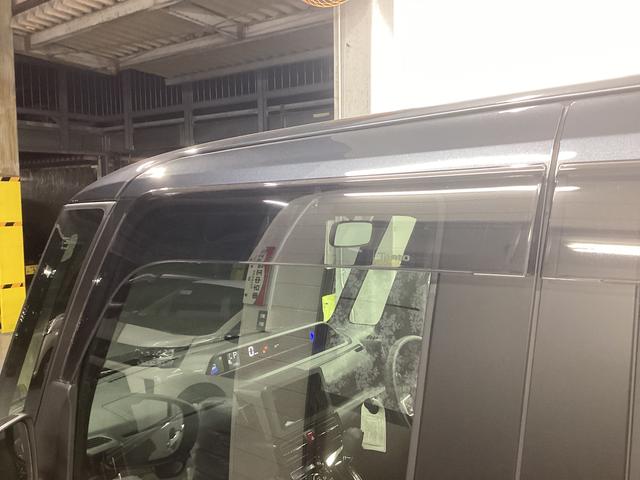 タントカスタムＸ衝突被害軽減ブレーキ　横滑り防止装置　オートハイビーム　アイドリングストップ　ステアリングスイッチ　オートライト　キーフリーシステム　オートエアコン　パノラマカメラ　マット　バイザー（岐阜県）の中古車