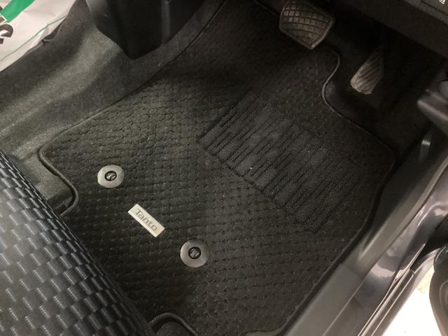 タントカスタムＸ衝突被害軽減ブレーキ　横滑り防止装置　オートハイビーム　アイドリングストップ　ステアリングスイッチ　オートライト　キーフリーシステム　オートエアコン　パノラマカメラ　マット　バイザー（岐阜県）の中古車