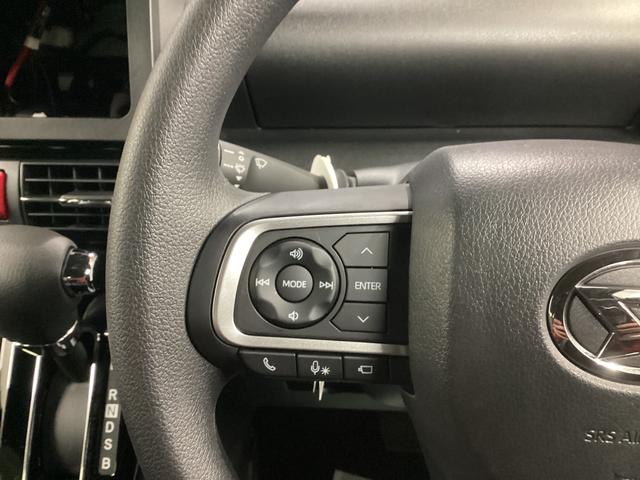 タントカスタムＸ衝突被害軽減ブレーキ　横滑り防止装置　オートハイビーム　アイドリングストップ　ステアリングスイッチ　オートライト　キーフリーシステム　オートエアコン　パノラマカメラ　マット　バイザー（岐阜県）の中古車