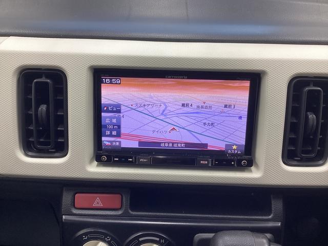 アルトL衝突被害軽減ブレーキ 横滑り防止装置 アイドリングストップ ステアリングスイッチ オートライト キーレス エアコン 社外ナビ(テレビレス) ETC マット バイザー(岐阜県)の中古車