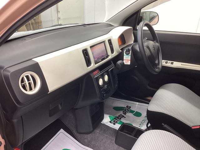 アルトL衝突被害軽減ブレーキ 横滑り防止装置 アイドリングストップ ステアリングスイッチ オートライト キーレス エアコン 社外ナビ(テレビレス) ETC マット バイザー(岐阜県)の中古車