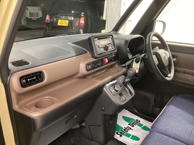 ムーヴキャンバスセオリーＧターボ衝突被害軽減ブレーキ　横滑り防止装置　オートハイビーム　アイドリングストップ　ステアリングスイッチ　オートライト　キーフリー　オートエアコン　ＣＤチューナー　バックカメラ　ＥＴＣ　マット　バイザー（岐阜県）の中古車