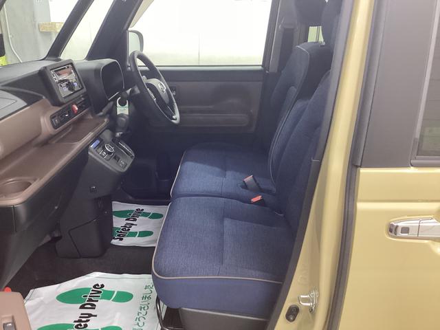 ムーヴキャンバスセオリーＧターボ衝突被害軽減ブレーキ　横滑り防止装置　オートハイビーム　アイドリングストップ　ステアリングスイッチ　オートライト　キーフリー　オートエアコン　ＣＤチューナー　バックカメラ　ＥＴＣ　マット　バイザー（岐阜県）の中古車