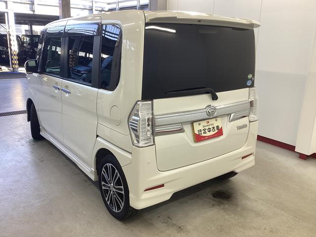 タントカスタムRS トップエディションSAII衝突被害軽減ブレーキ 横滑り防止装置 アイドリングストップ ステアリングスイッチ オートライト キーフリーシステム オートエアコン ナビ バックカメラ マット バイザー(岐阜県)の中古車