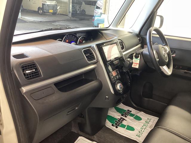 タントカスタムRS トップエディションSAII衝突被害軽減ブレーキ 横滑り防止装置 アイドリングストップ ステアリングスイッチ オートライト キーフリーシステム オートエアコン ナビ バックカメラ マット バイザー(岐阜県)の中古車