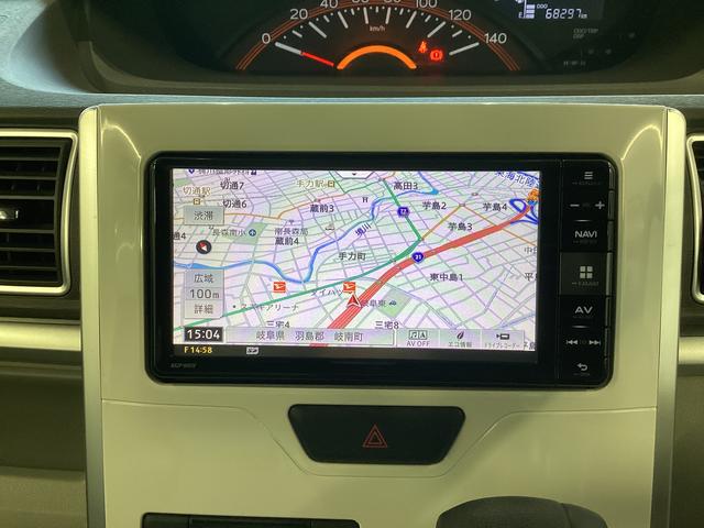 タントX ホワイトアクセントSAIII衝突被害軽減ブレーキ 横滑り防止装置 オートハイビーム アイドリングストップ ステアリングスイッチ オートライト キーフリー オートエアコン ナビ ドラレコ バックカメラ ETC マット バイザー(岐阜県)の中古車