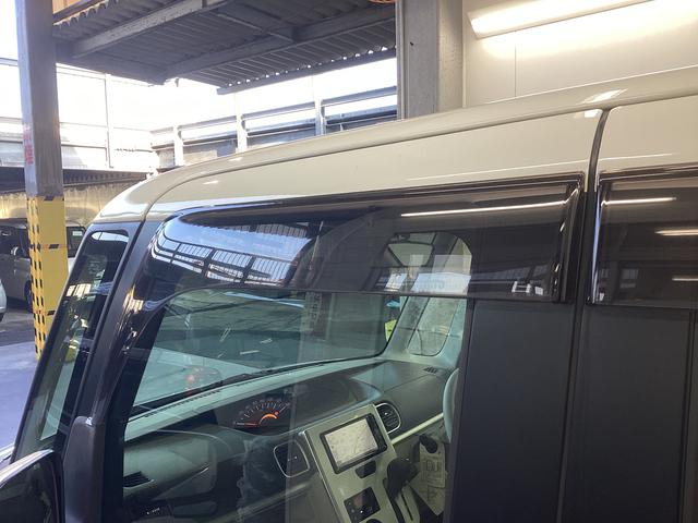 タントX ホワイトアクセントSAIII衝突被害軽減ブレーキ 横滑り防止装置 オートハイビーム アイドリングストップ ステアリングスイッチ オートライト キーフリー オートエアコン ナビ ドラレコ バックカメラ ETC マット バイザー(岐阜県)の中古車