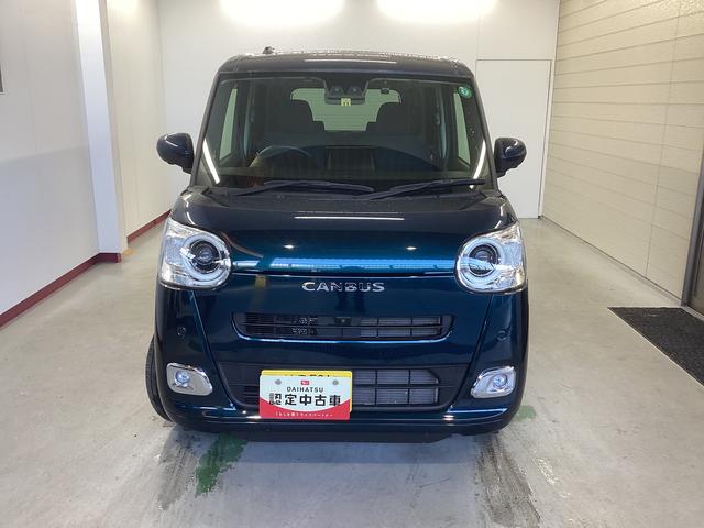 ムーヴキャンバスセオリーＧ衝突被害軽減ブレーキ　横滑り防止装置　オートハイビーム　アイドリングストップ　ステアリングスイッチ　オートライト　キーフリー　オートエアコン　ナビ　ドラレコ　パノラマカメラ　ＥＴＣ　マット　バイザー（岐阜県）の中古車